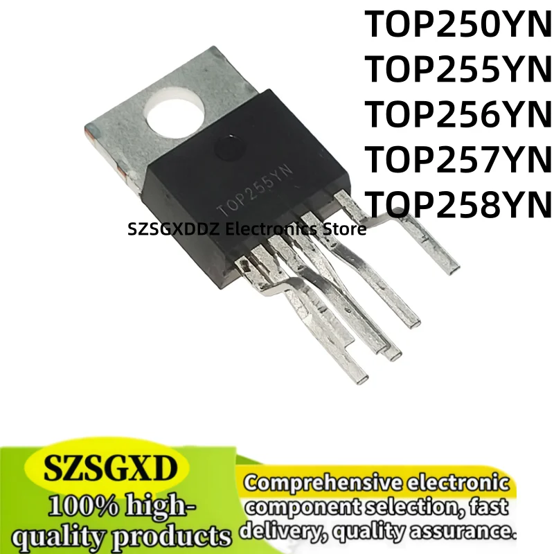5-10PCS TOP250YN TOP250 TOP255YN TOP255 TOP256YN TOP256 TOP257YN TOP257 P258YN TO-220-6 LCD Power Module in Stock