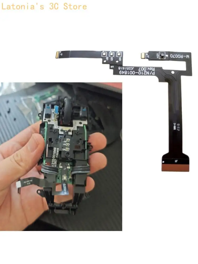 Mouse Side Board Cable Circuit Board Flexible Cable for GProWireless X3UB