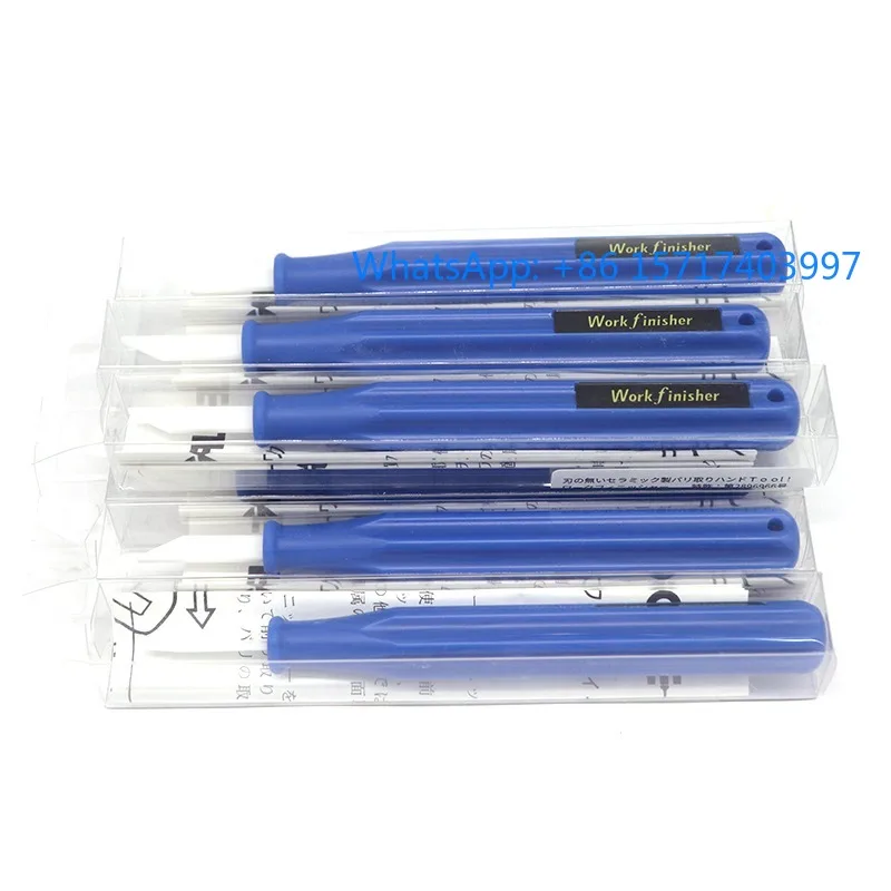 1pcs Original Japanese ARGOFILE Work Finisher Ceramic Scraper Edging Knife WF-1540 Cloak Blade