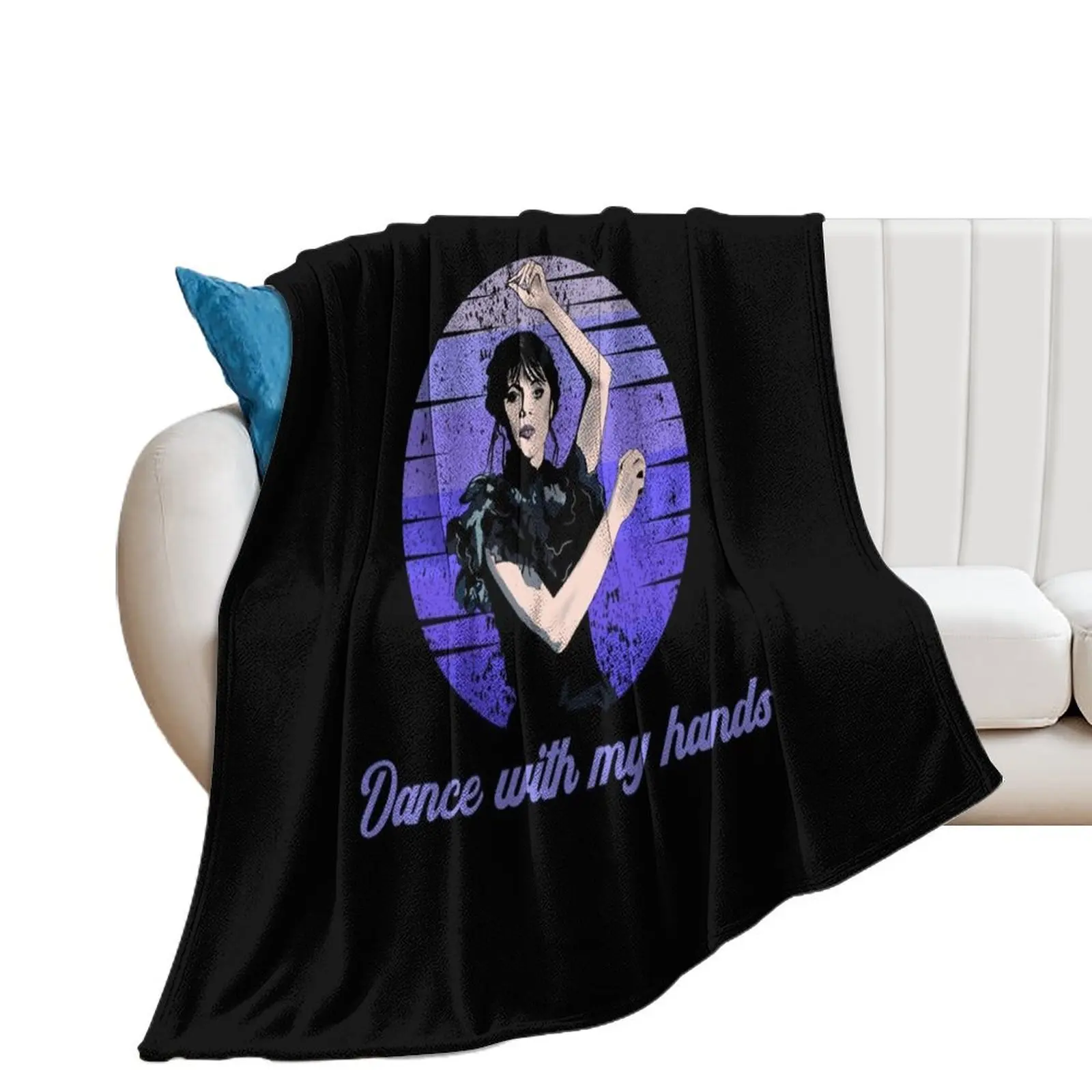 

Wednesday Addams dance Throw Blanket Warm Winter beds christmas decoration Heavy Blankets