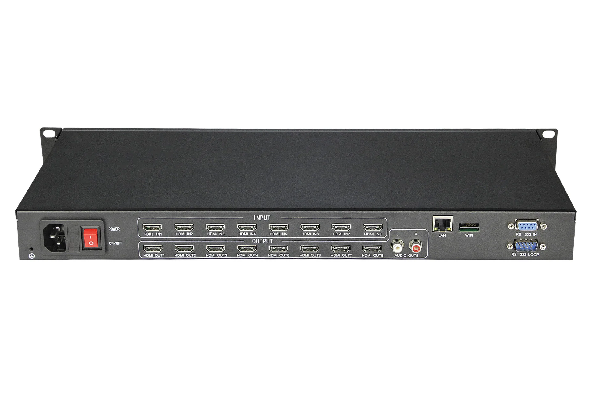 Hdmi Matrix Switcher 8X8 Switch Splitter Converter Hdmi เสียง3840X2160 @ 30Hz