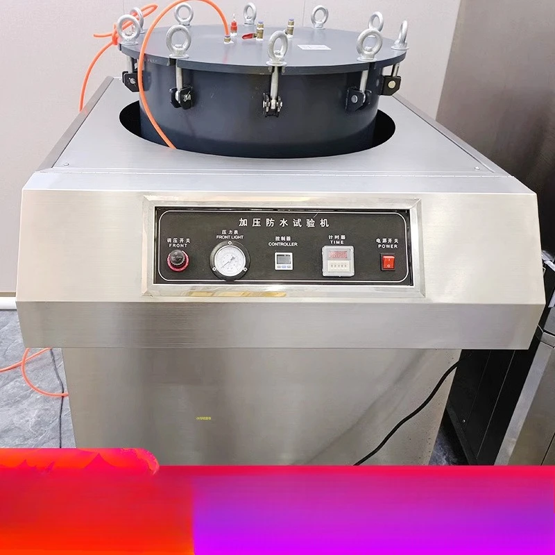 Pressurized waterproof test chamber, water depth sealing waterproof pressure bucket immersion testing device