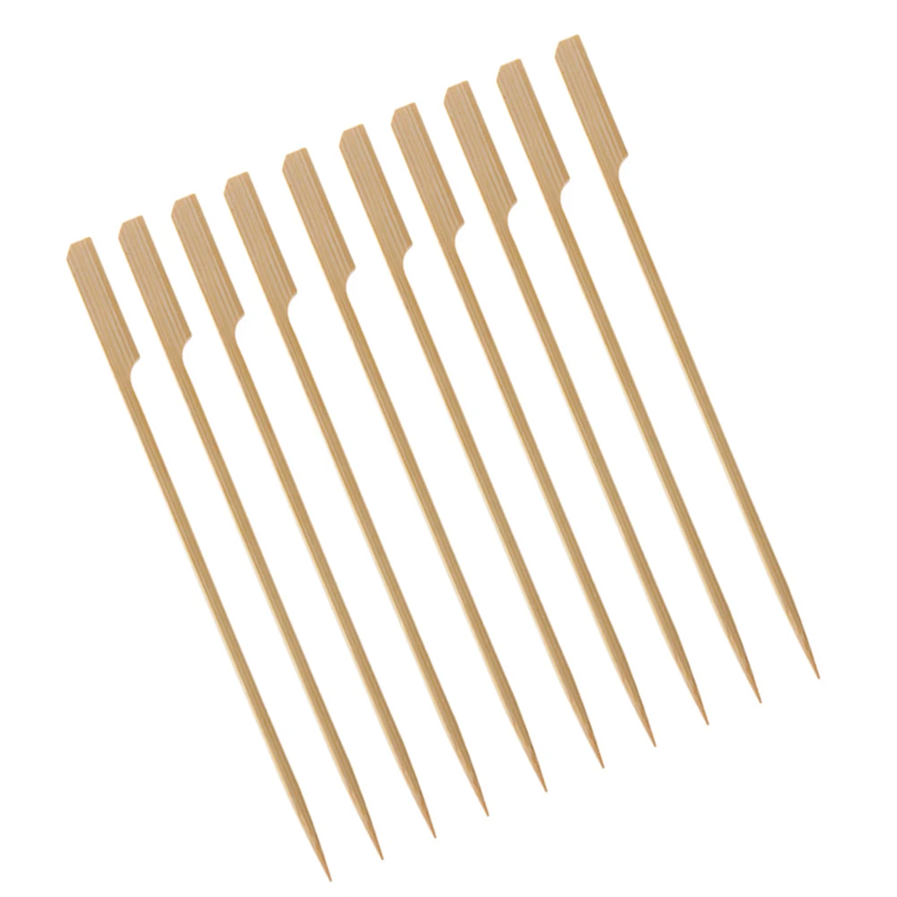 

90 Pcs Bamboo Skewers BBQ Rotating Bamboo Pick For Bbq Sticks for Meat Corn Party Serving Food Safe Environmental