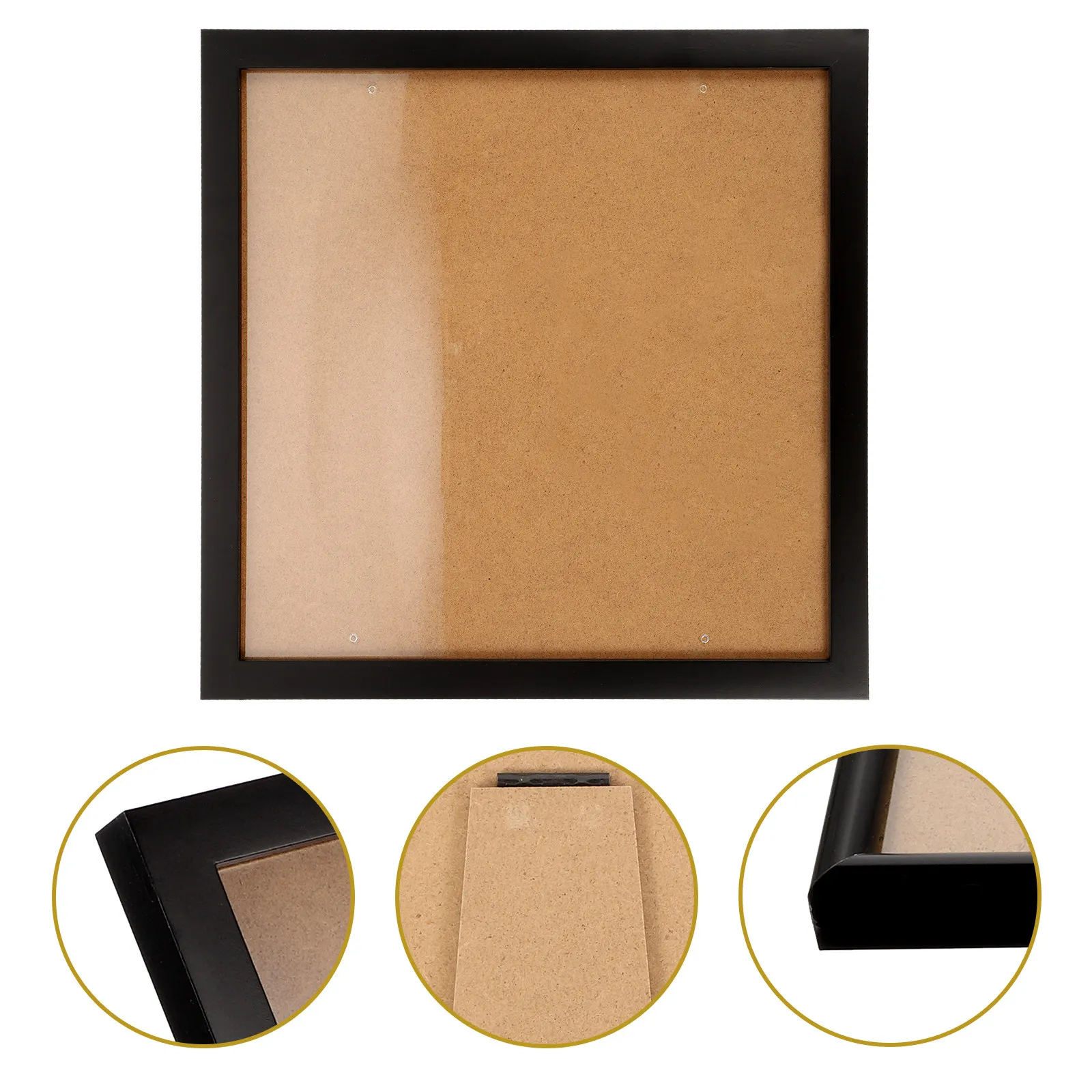 Wooden Photo Frame for Desktop Display – Multi-Use Certificate, Family Picture & Collage Frame