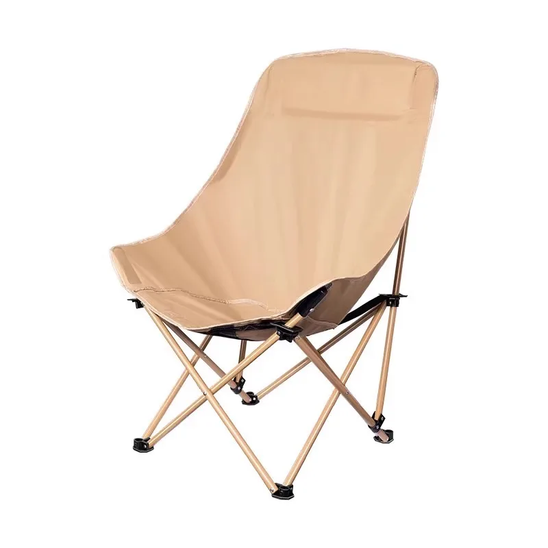 Moon Lite كرسي قابل للطي على ظهره قدرة عالية الوزن التخييم الصيد كرسي قابل للطي الاسترخاء المحمولة سيلا بلايا الأثاث #6