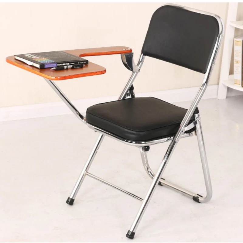 Modern Simple chairs Conference Office stackable foldable folding coffee dining chair with Steel Frame