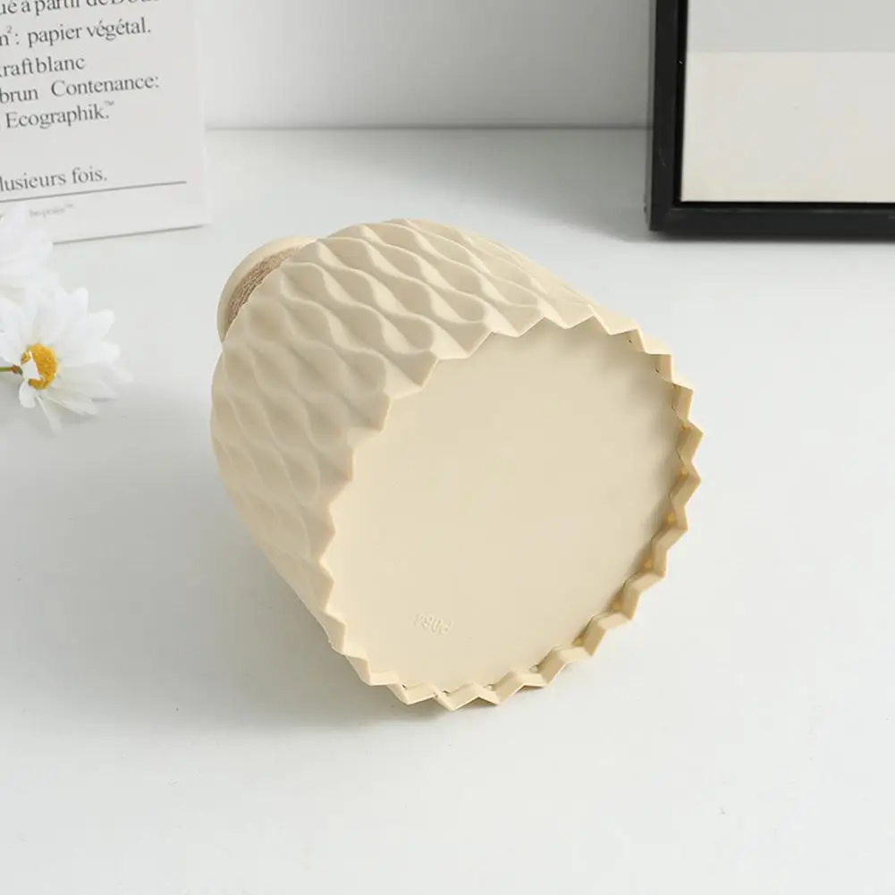 Nordic New Flower Vase Home Decor Plastic Vases Imitation Ceramic Unbreakable Flower Basket For Wedding Modern Room Home Decor