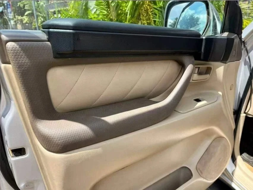 For YBJ Car Accessories Armrest Drink Storage 1990-1998 Beige Seat Organizer FJ100 Cup Holder for Land Cruiser 105 LC100