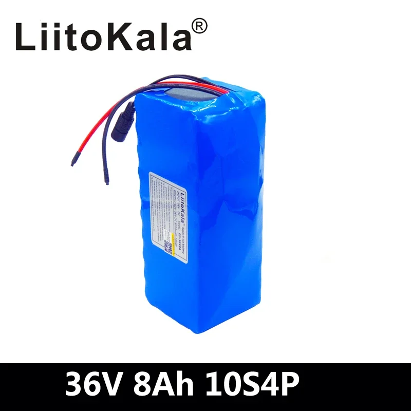

Литиевый аккумулятор LiitoKala, 36 В, 8 Ач, 500 Вт, 42 в, 18650