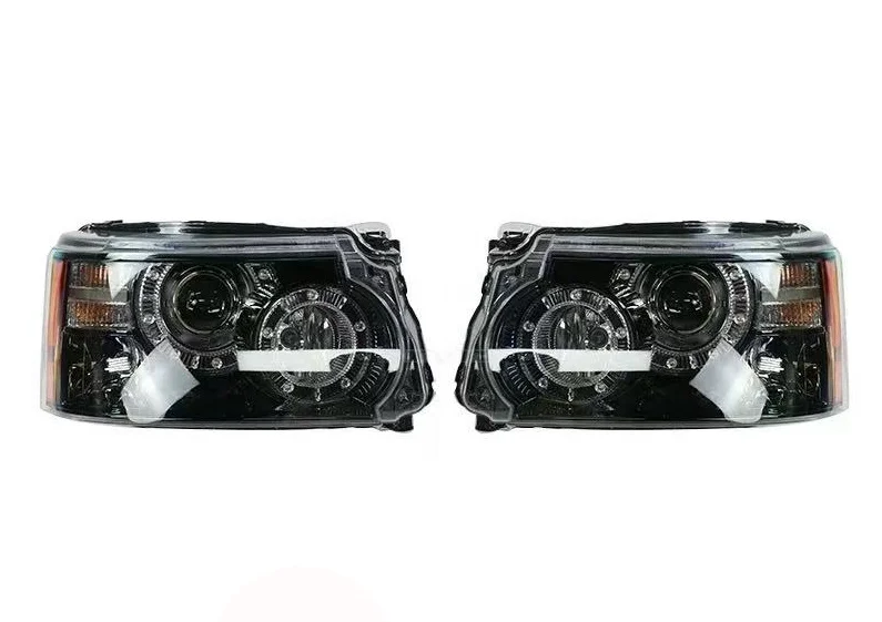 For Range Rover Sport 2005-2013 Upgrade to 2013 AUTOBIOGRAPHY Style Bodykit Body Kit Sets with Headlamp and Taillamp and Frender view 4