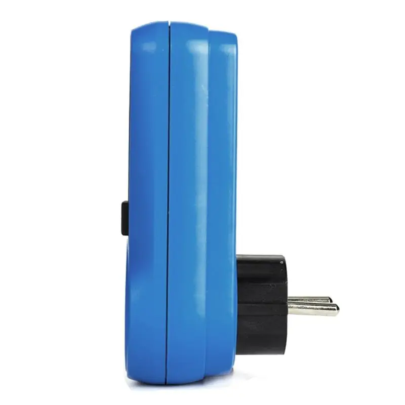 *X07A Socket Digital Current Meter Voltmeter AC Power Meter Time Watt Power Energy Tester Wattmeter - EU Plug