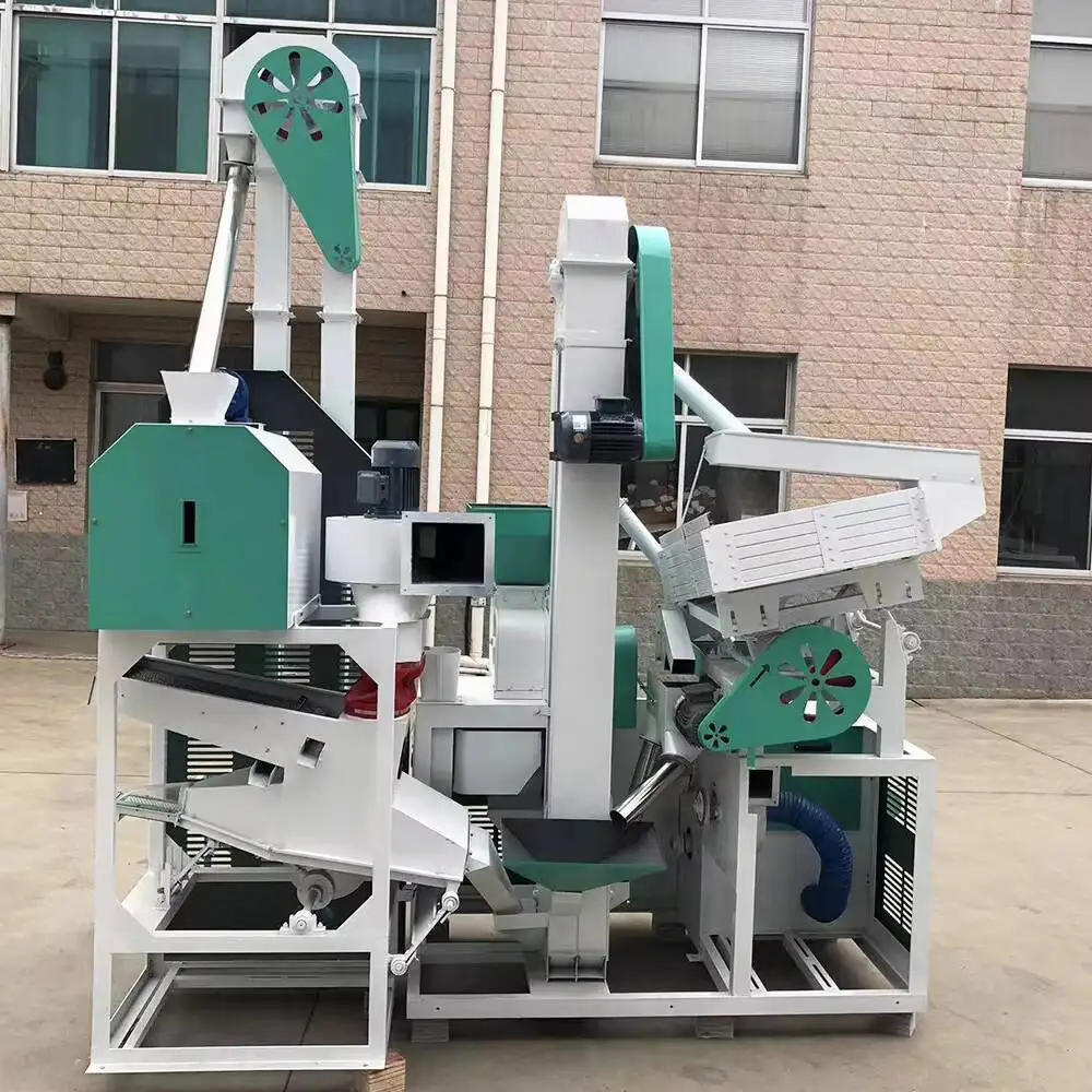 

Fully 25 Mill Automatic New Combination Husking Machine Rice Sheller Peeler MACHINE LINE
