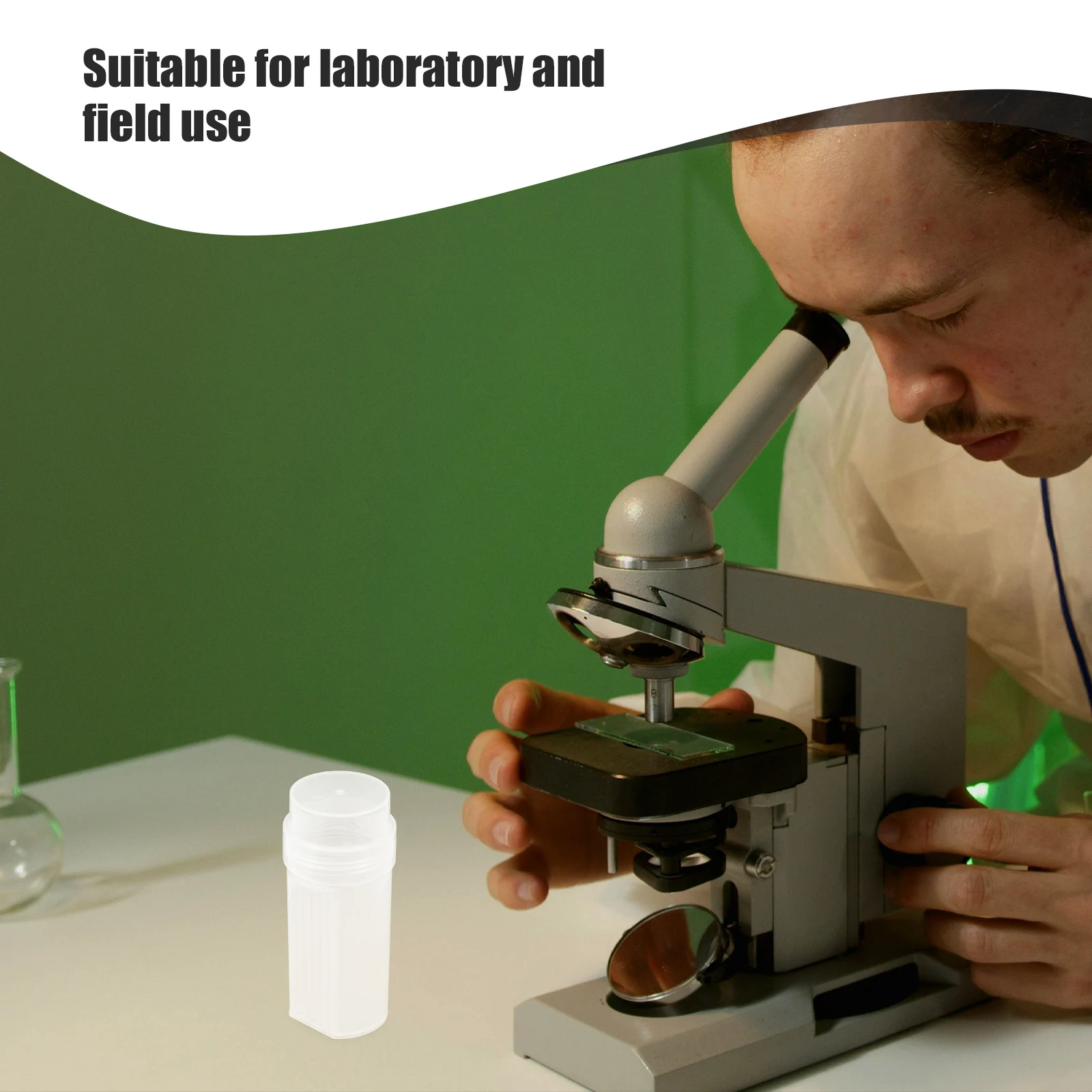 

Staining Jars High Transparent Dyeing Vat for Microscope Slides Lab Storage Kits Plastic Holder Suitable Lab Field Use Non