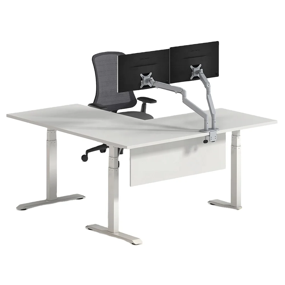 

Height Adjustable l Shape Desk Motorized l Shaped Standing Desk l Shape Electric Desk