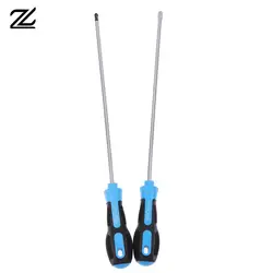 40cm Extended Screwdriver Long Slotted Cross Screwdriver Magnetic Screwdriver With Rubber Handle Repairing Hand Tool