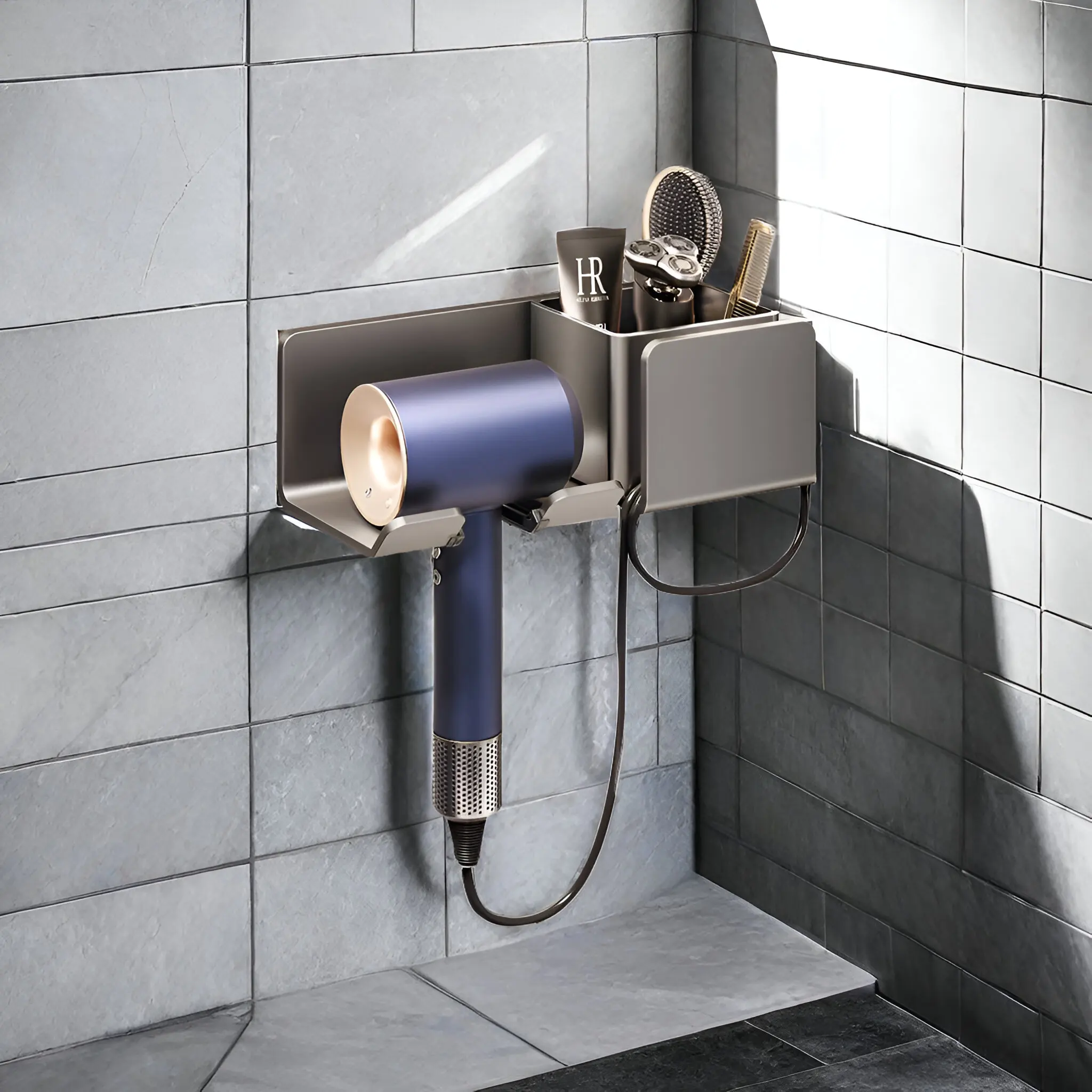 

Настенный стеллаж для фена Dyson Leifen
