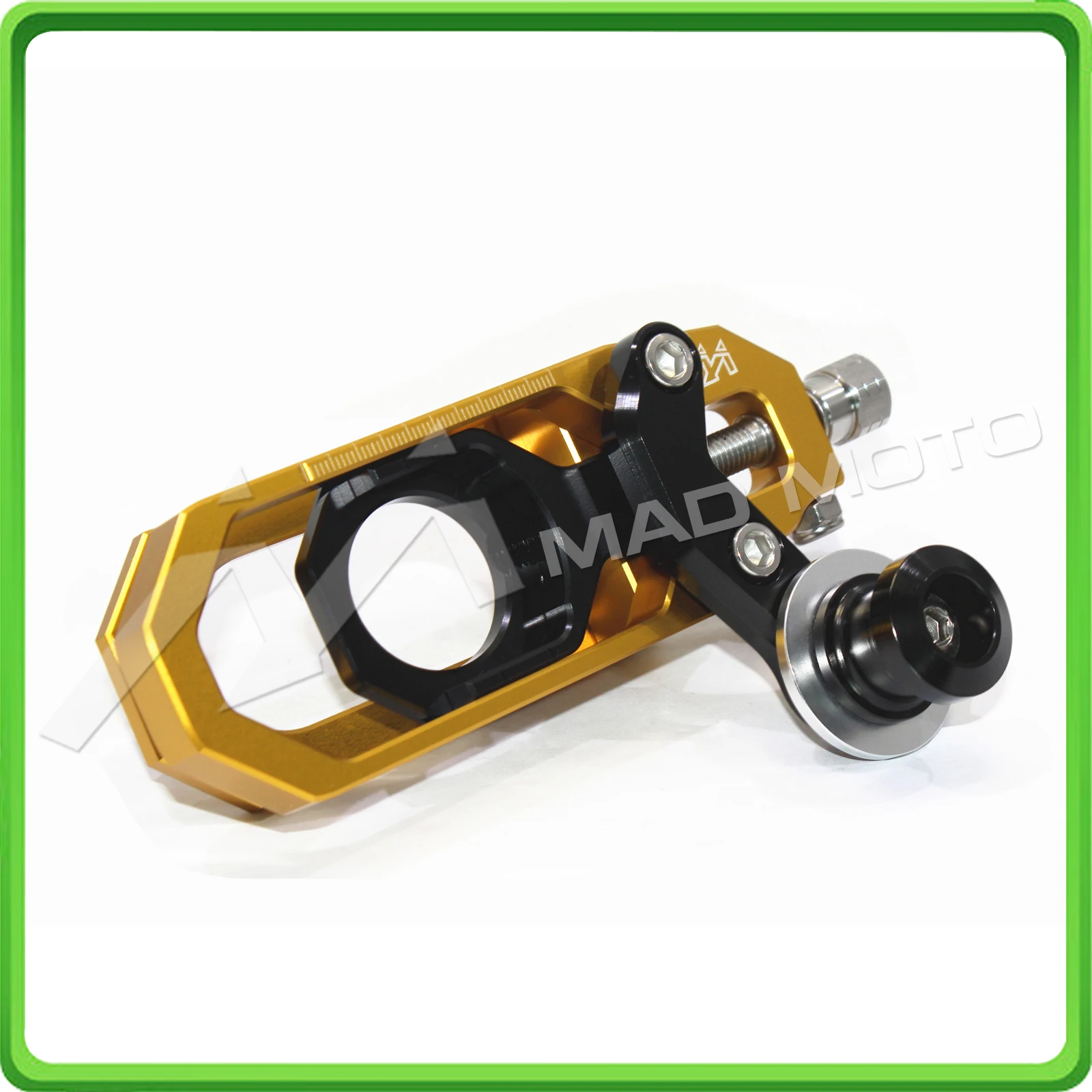 Chain Tensioner Adjuster with spool fit for YAMAHA R6 YZF-R6 2006 2007 2008 2009 2010 2011 2012 2013 2014 2015 2016 gold&black