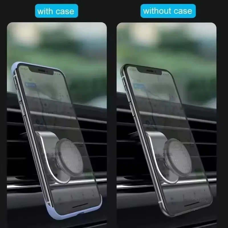 Magnetic Car Phone Holder Stand Air Vent Magnet Car Mount GPS Smartphone Mobile Support In Car Bracket for iPhone Samsung Xiaomi - view 4