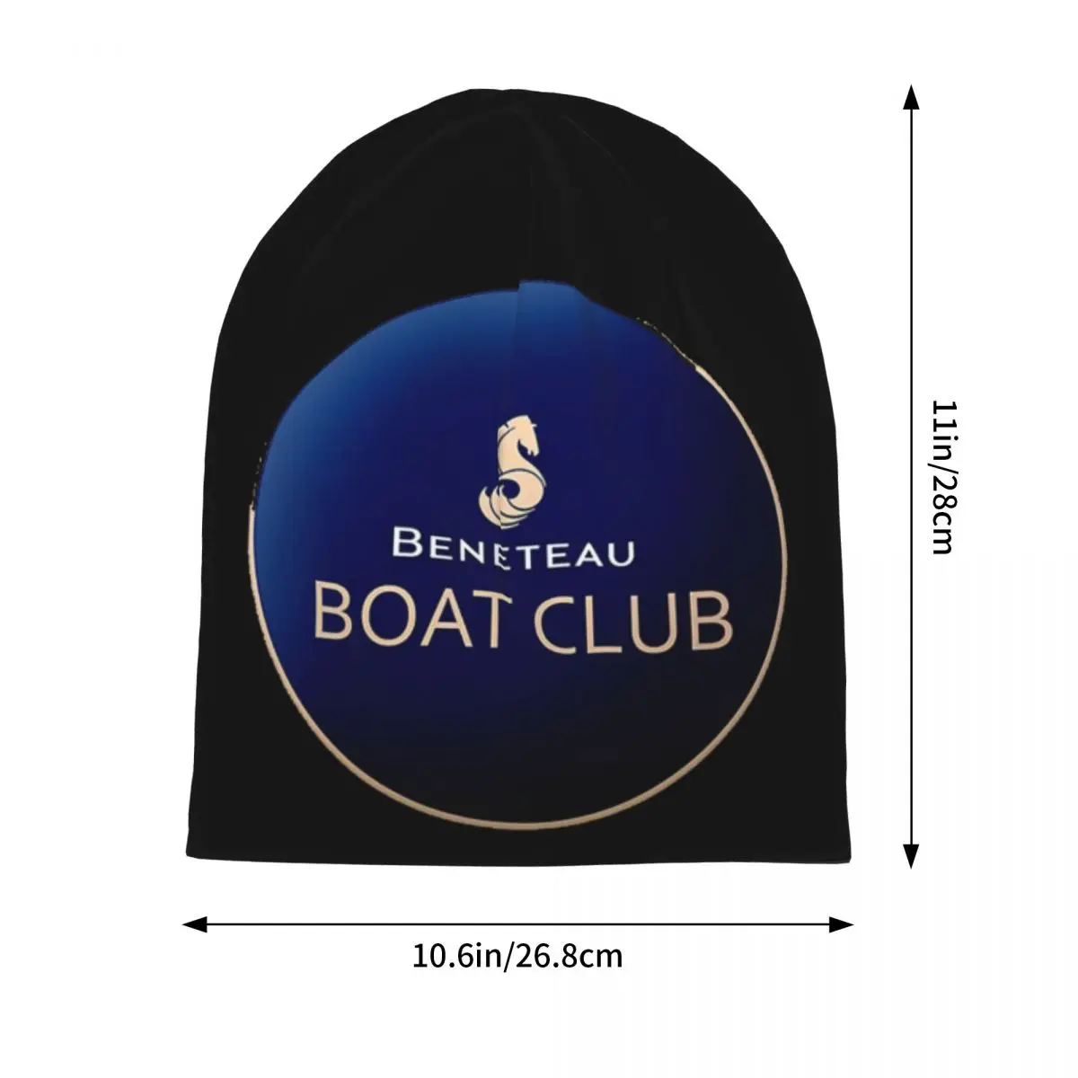Beneteau Boat Club Warm Knitted Cap Hip Hop Bonnet Hat Autumn Winter Outdoor Beanies Hats for Men Women Adult