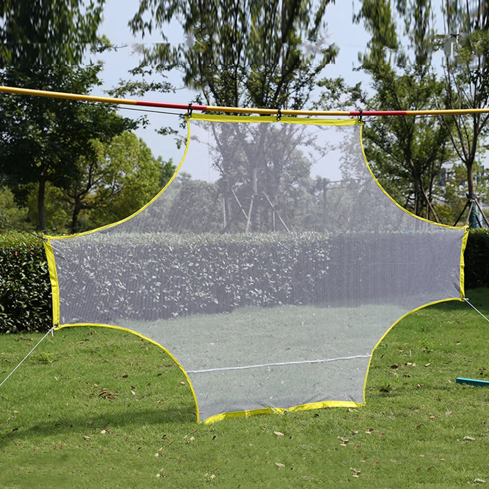 

5/7 Person Goalshot Soccer Goal Target Training Aid Portable Soccer Practice Goal Net Football Training Shooting Target Net