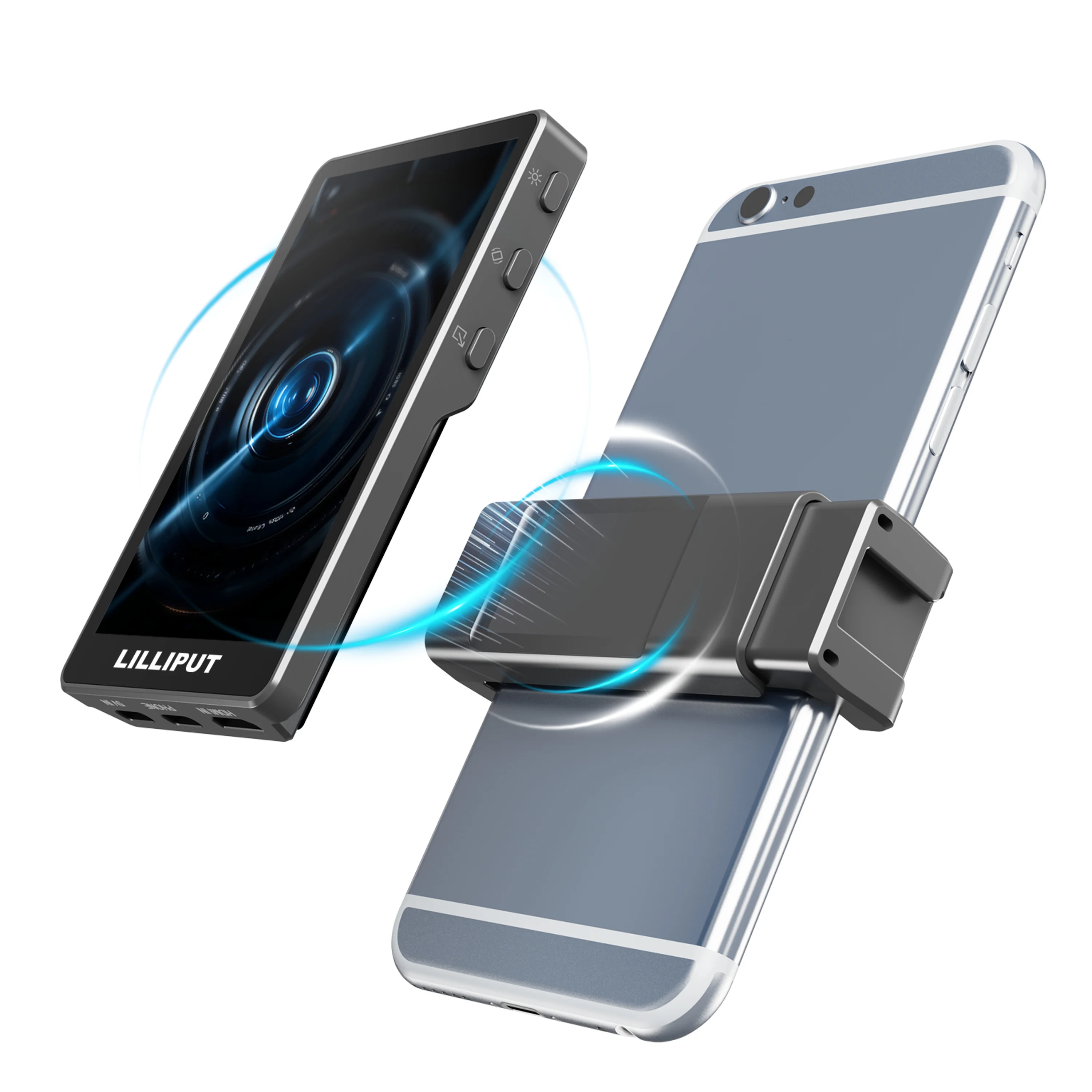 NEW NEW Lilliput V4 New 4-Inch Vlog Selfie Monitor with for HDMI & USB Input Magnetic Mounting USB-C Output for Camera Accessori