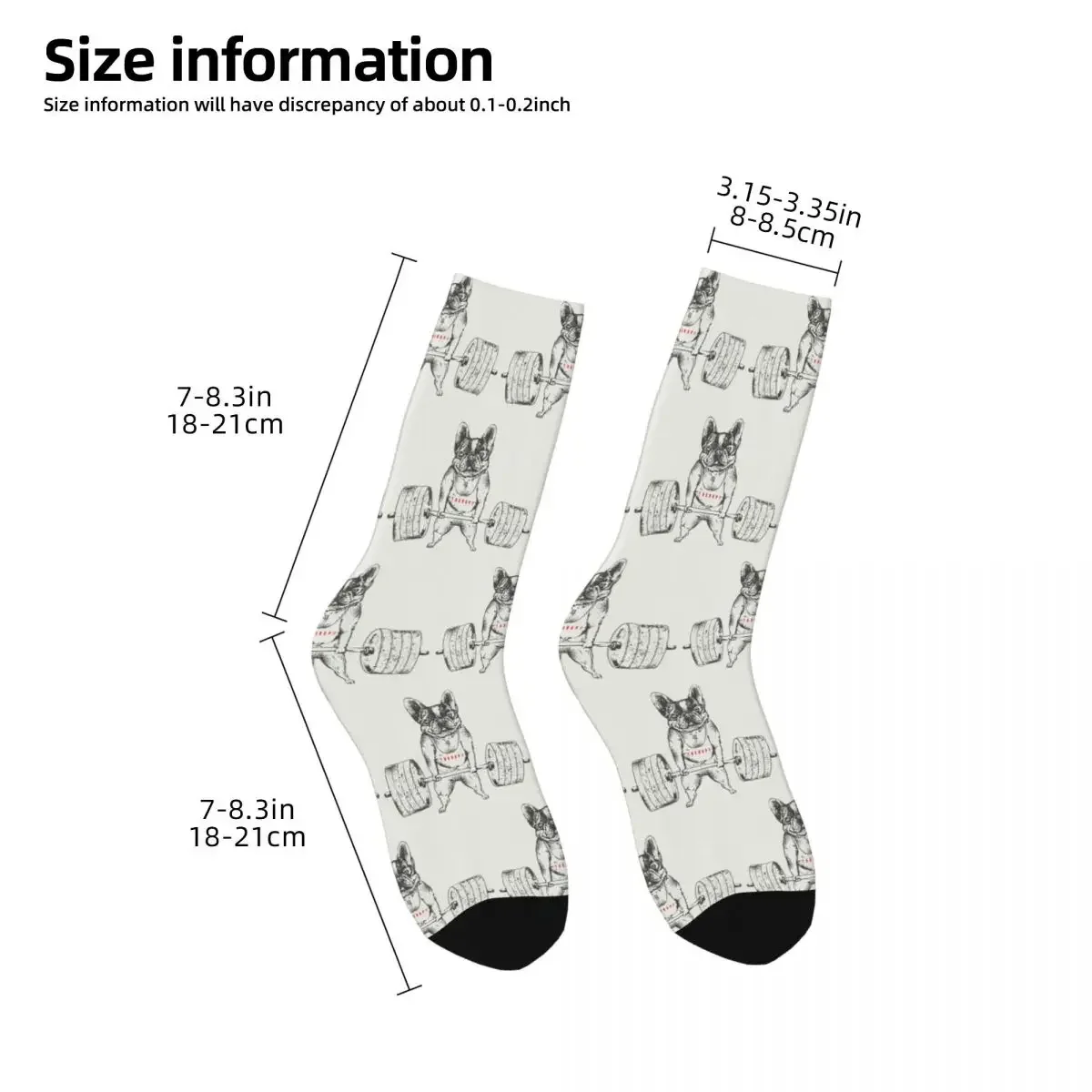 Frenchie Lift Socken Harajuku hochwertige Strümpfe ganzjährig lange Socken Zubehör für das Geburtstags geschenk der Frau