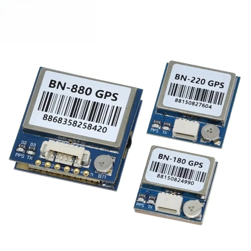 BN220 BN180 BN-880 3.0V-5.0V TTL level GNSS Module GPS For GLONASS Dual GPS Module Antenna Built in FLASH BN-220 BN880