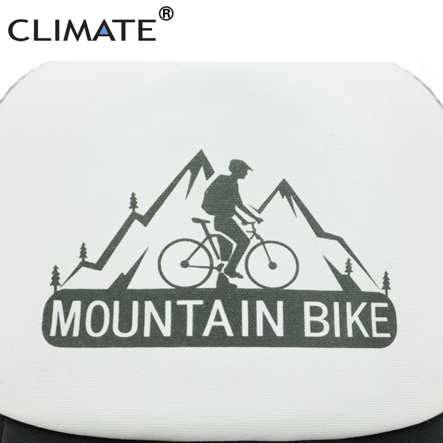 CLIMATE Mountain Bike Cap MTB Cycling Fans Trucker Caps New Men Cool Sport Summer Mesh Baseball Trucker Cap Hat for Man Women