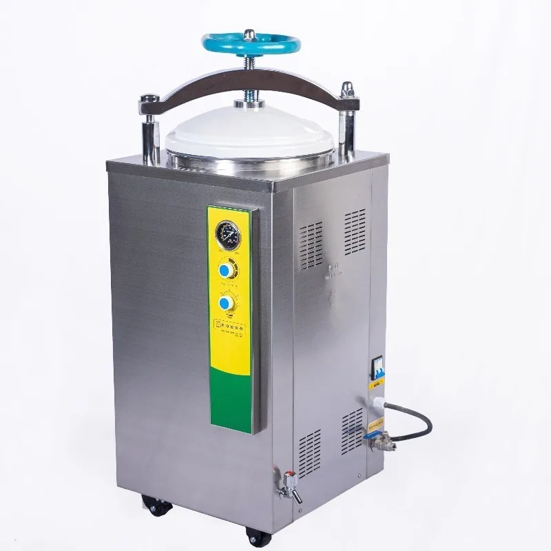 Laboratory autoclave Vertical autoclave with handwheel door, 35, 50, 75, 100 liters