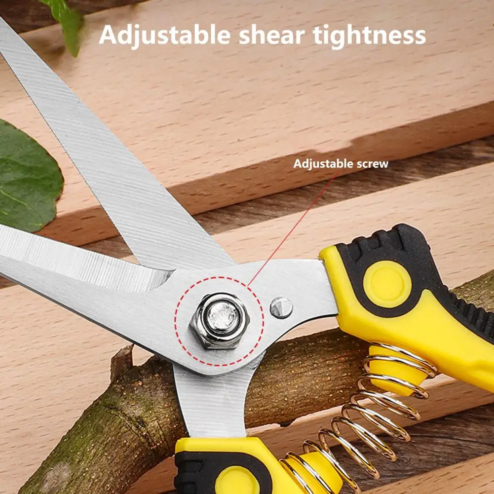 Garden Tools Secateurs Bonsai Shears Metal Gardening Scissor Pruning Tool Hand Cutter Fruit Picking Weed Household Potted 1PC