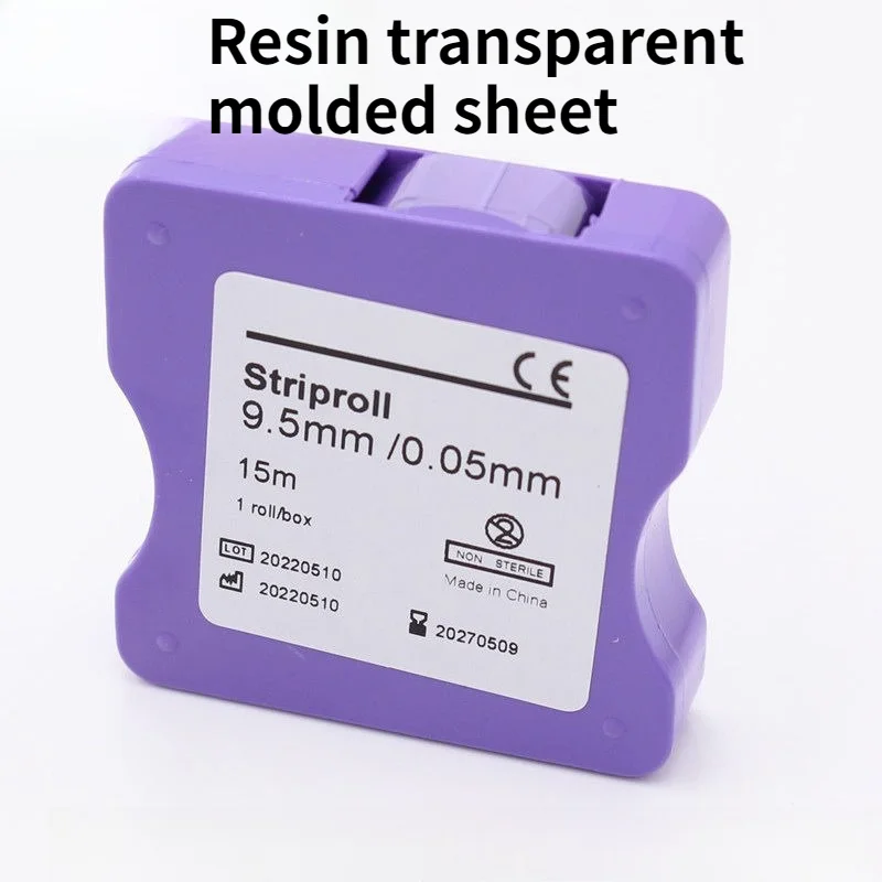 Dental Materials Resin Transparent Molded Sheet Polyester Film Forming Sheet Stainless Steel 15m Laboratory Tools Various Models