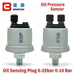Oil Pressure Sensor   Oil Sensing Plug 0-25bar 0-10 Bar   Universal  1/8 NPT Oil Pressure Sensor for Generator