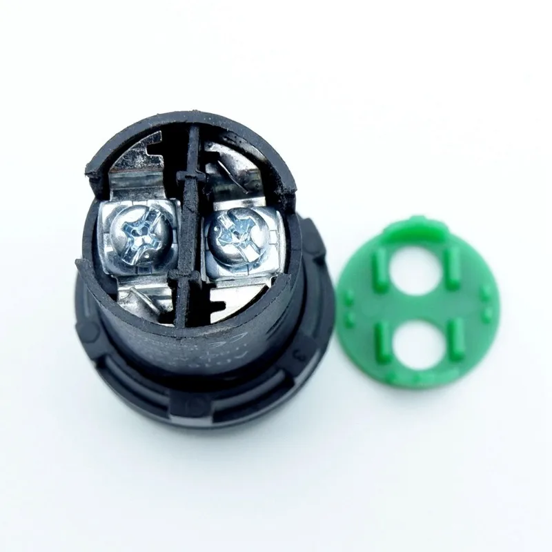 パイロット信号ランプ,LED電源パネルマウント,プラスチックインジケーター,DC 220v,赤,黄,22mm