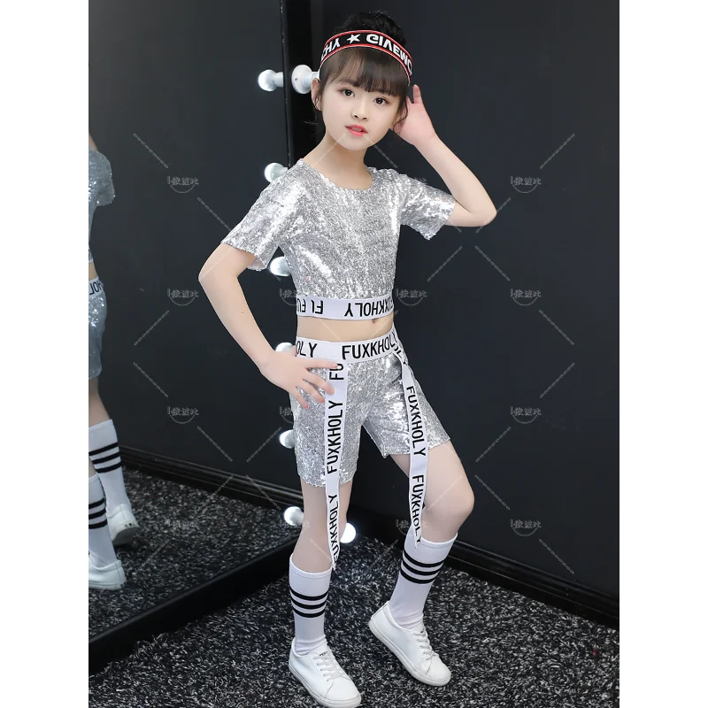 Children's Day Performance Costumes for Boys, Modern Street Dance, Cheerleading Performance Costumes for Kindergarten