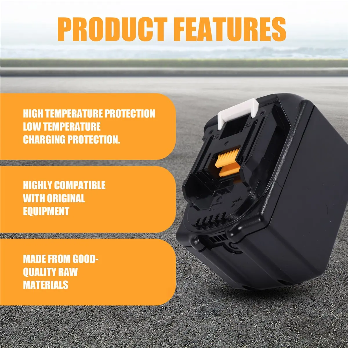 N86R BL1890 Li-Ion Battery Case PCB Charging Protection Circuit Board Shell Box BL1860-15 for 18V 9.0Ah Sticker Label