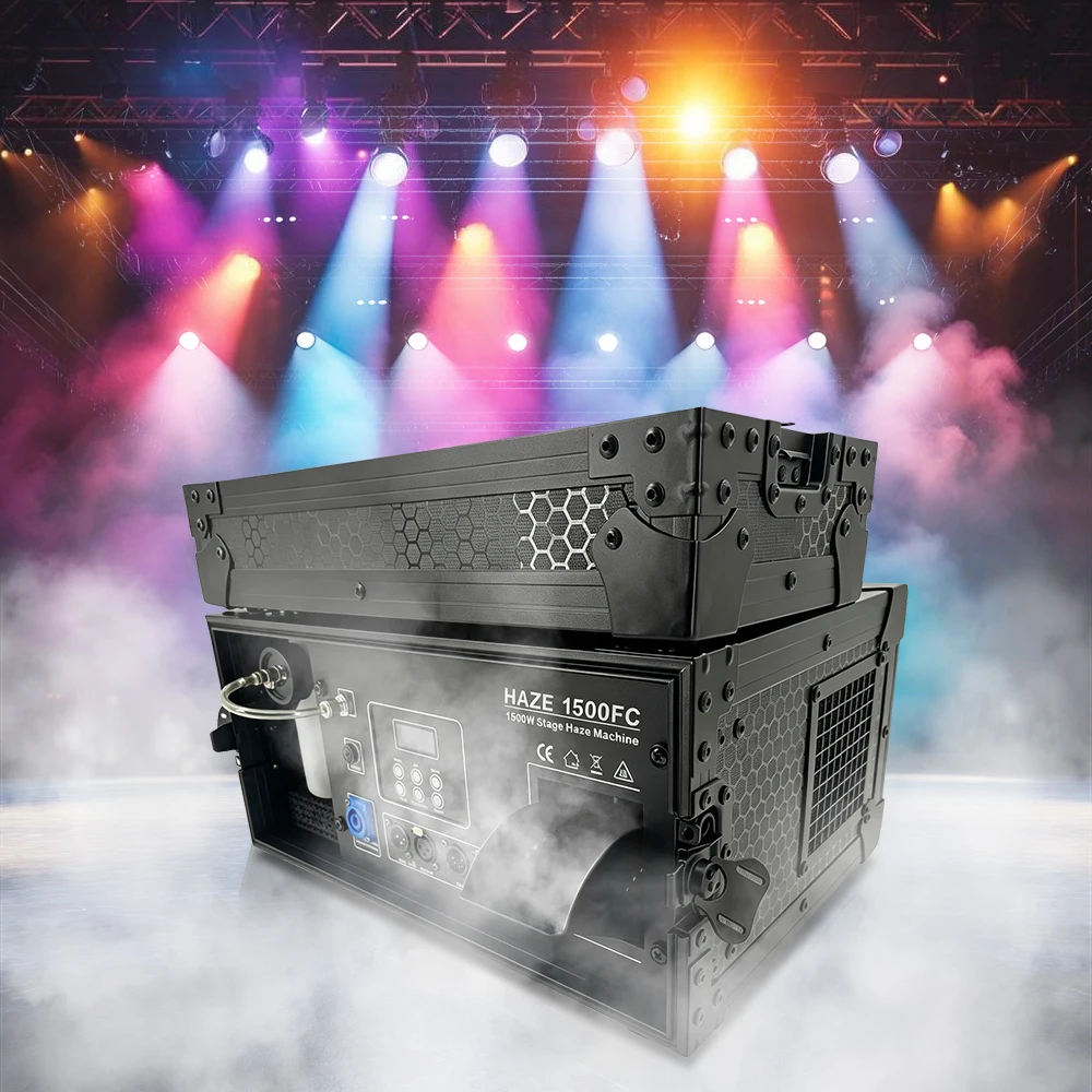 New 1500W Smoke Machine Stage Effect Suitable For DJ Disco Party Wedding Concert Bar Christmas DMX Remote Control Smoke Machine