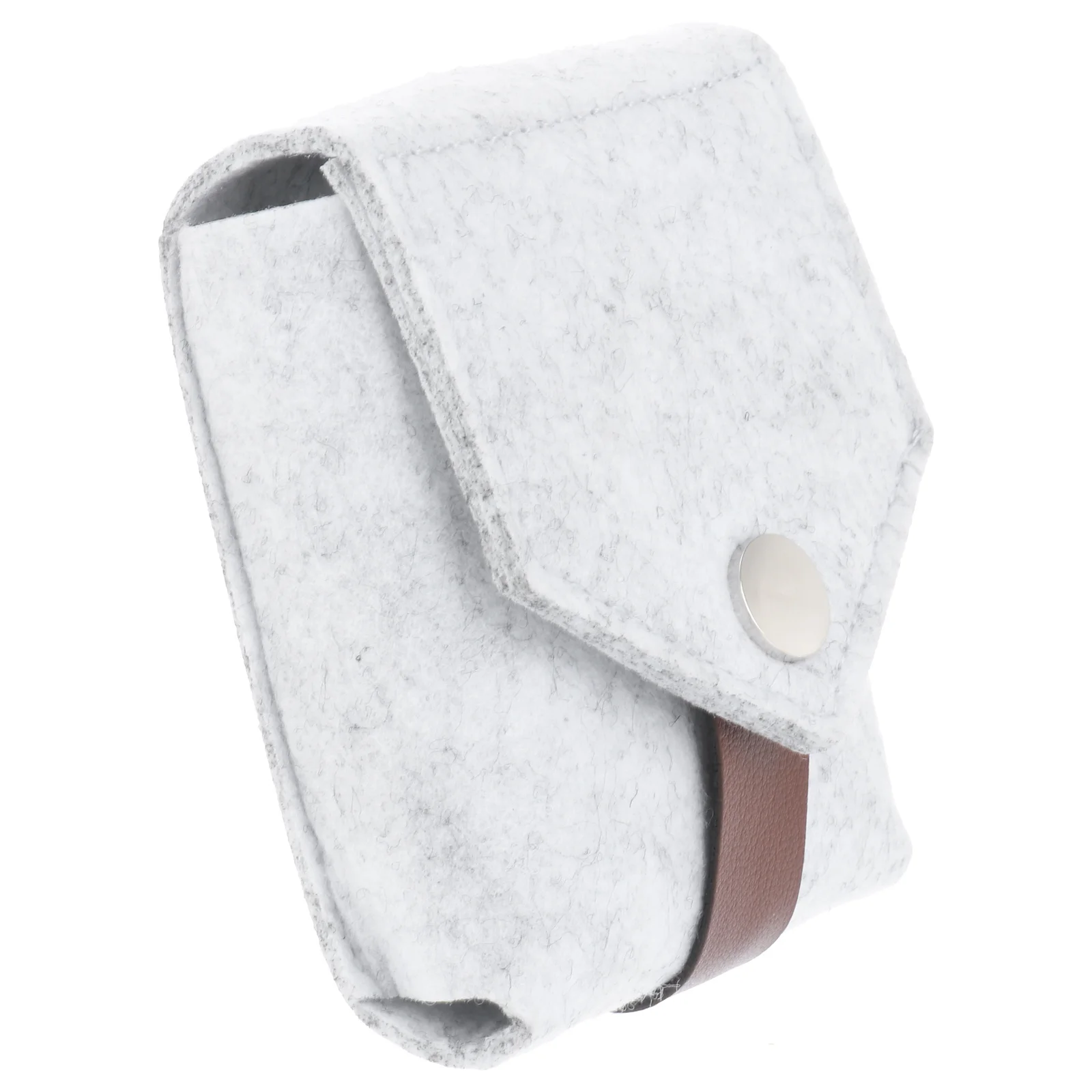 Bolsa de almacenamiento de lápiz labial con espejo, estilo exquisito, diseño de corte Simple para mujer, senderismo, Camping, bolsa de almacenamiento de lápiz labial, 1 Uds.