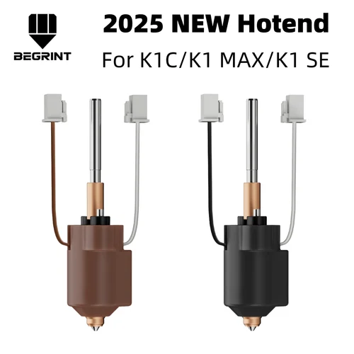 Nuevo Hotend para Creality K1C K1 MAX Kit de bloque calefactor de cerámica boquilla integrada de intercambio rápido piezas de impresora 3D de impresión de alto flujo