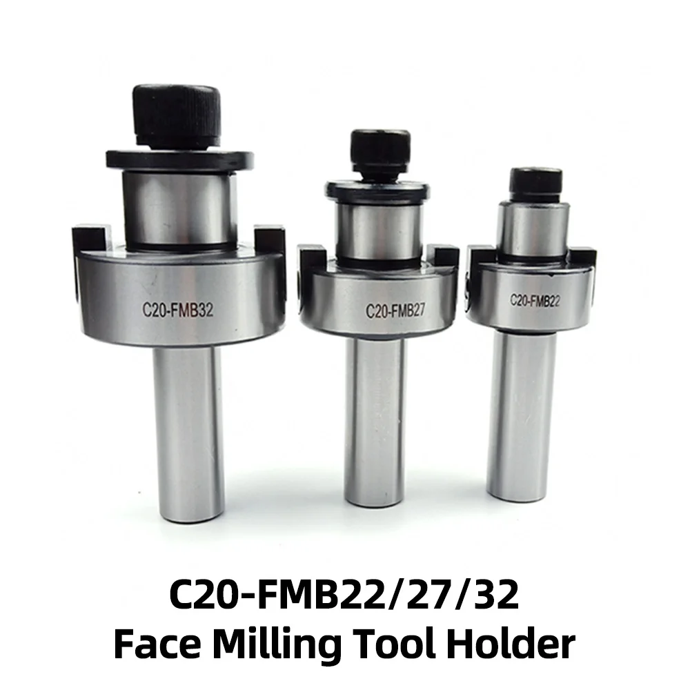 C12 C16 C20 C25 C32 FMB Straight Shank Face Mill Tool Holder FMB22 FMB27 FMB32 For 300R 400R KM12 Milling cutter head Tools CNC