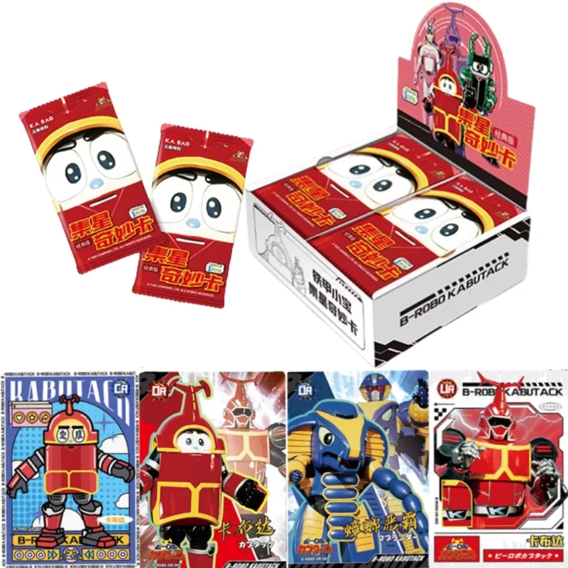 

Официальная подлинная карта B-ROBO KABUTACK Jixing Wonderful Card Classic Edition, коллекционная карта для анимационных игр, периферийная игрушка в подарок