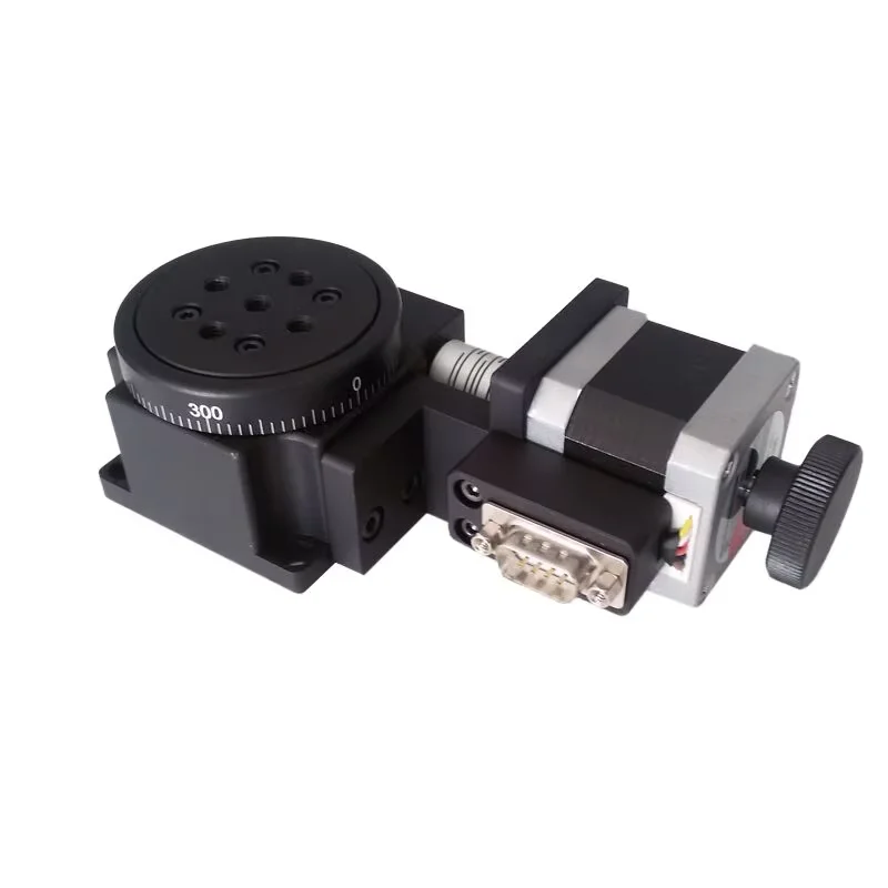 Motorized Rotation Stage,Electric Rotary Stage, precision rotary desk ,Optical Rotating Platform, single axle table  PT-GD203