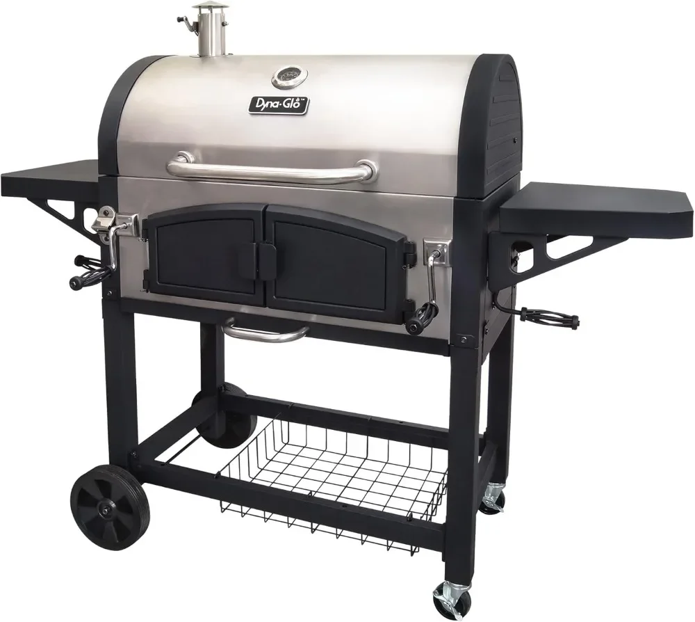 

Dyna-Glo DGN576SNC-D X-Large Premium Dual Chamber Charcoal Grill