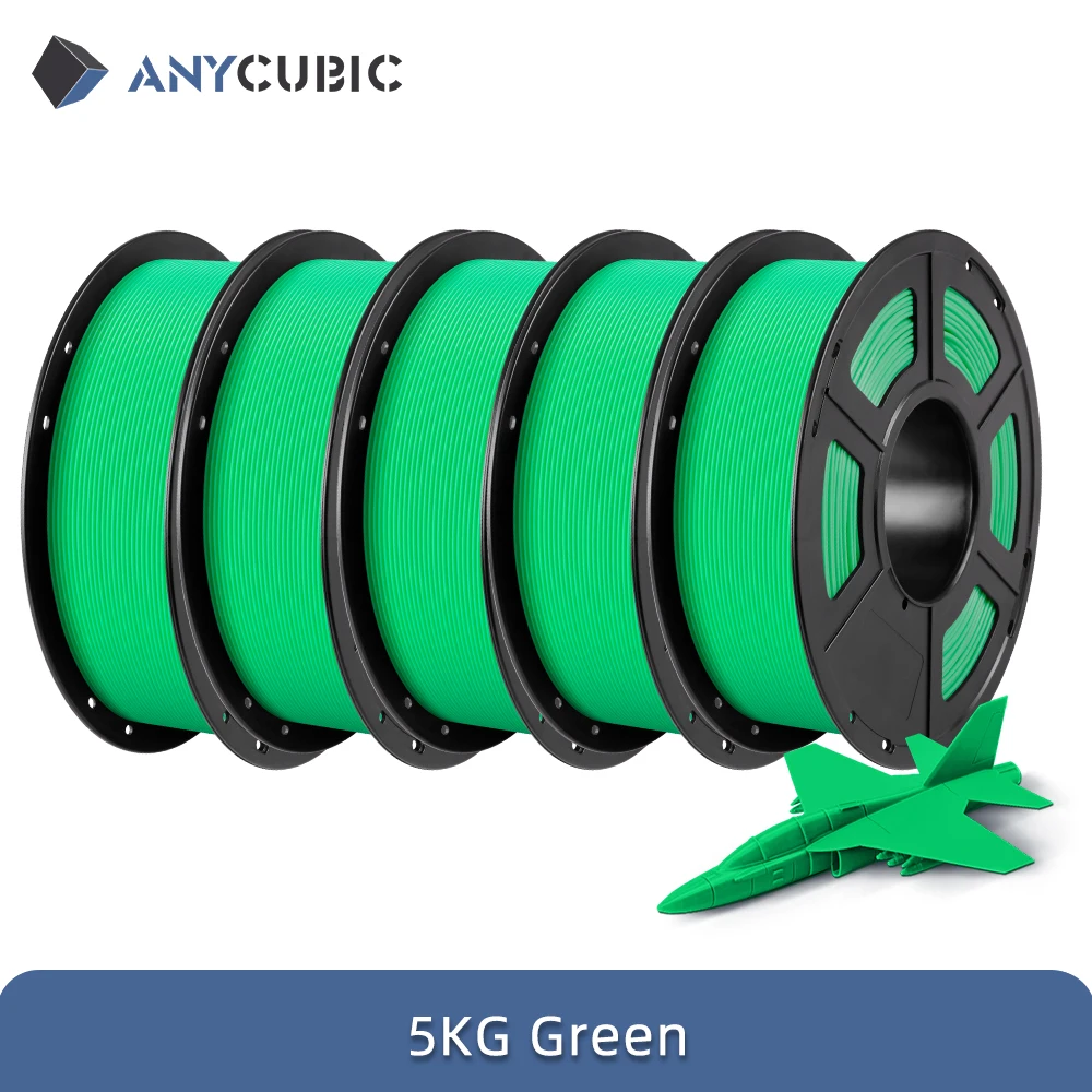 ANYCUBIC PLA Filament 3D do drukarki 3D FDM 1,75 mm Ekologiczny materiał do druku 3D do Kobra S1C 5KG EU US Warehouse — zdjęcie produktu 8