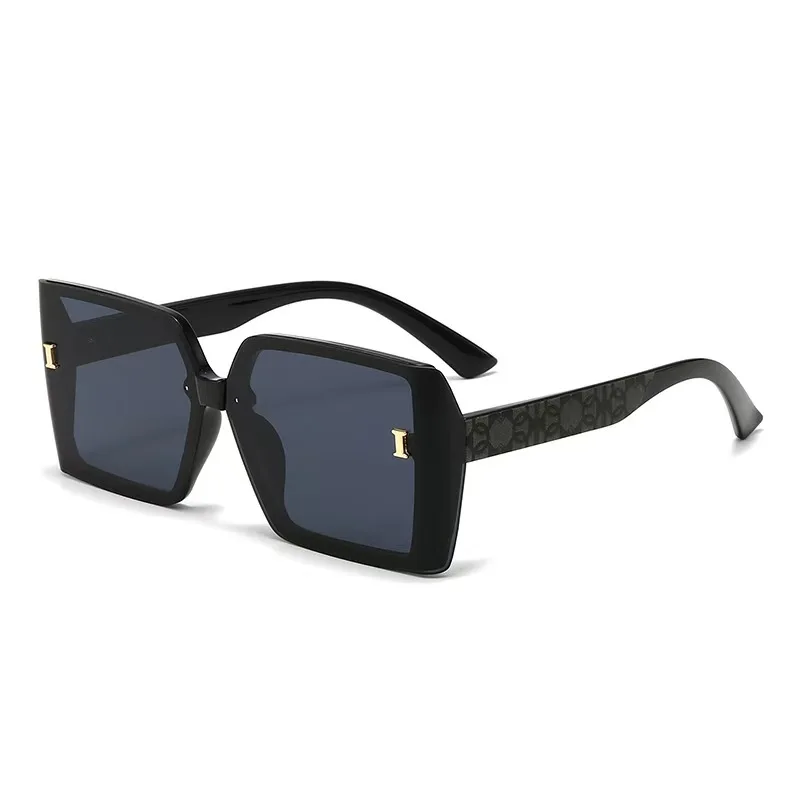 Unisex-Retro-Minimalistische Modebrille mit großem Rahmen, geeignet für den täglichen Gebrauch, Straßenfotografie und Autofahren