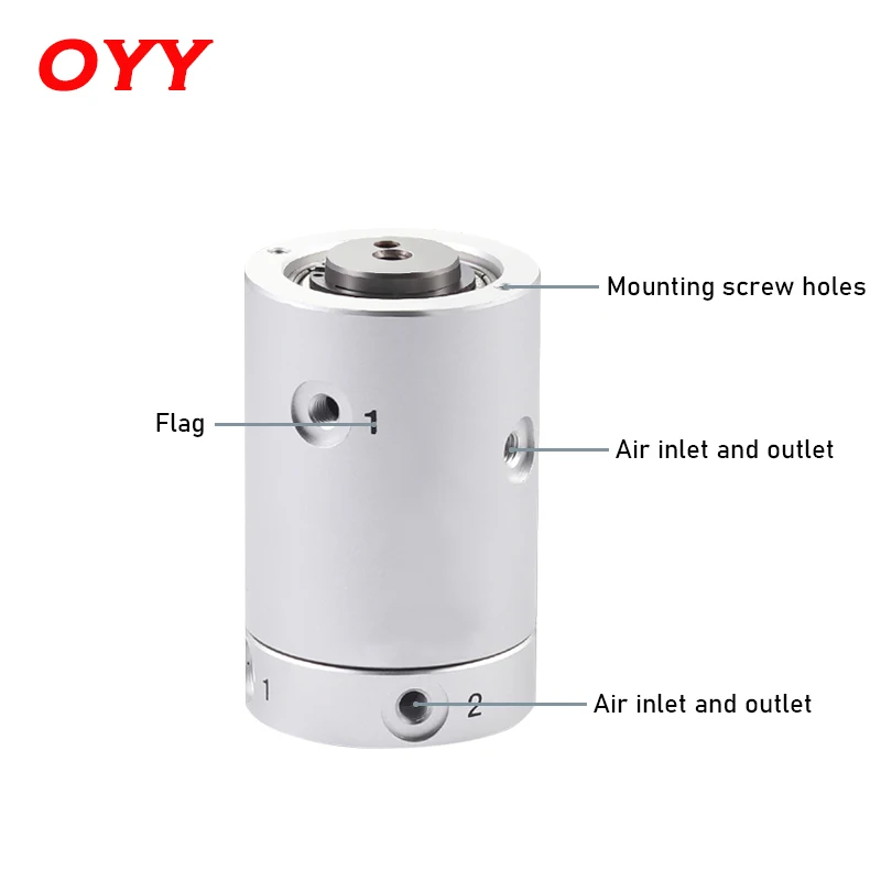 Imagem -03 - Montagem Giratória de Alta Velocidade Multi-way Joint Componentes Pneumáticos Anel Deslizante de 360 Graus Mqr2-m5 Mqr4-m5 Mqr8-m5 Mqr12-m5 Mqr16-m5