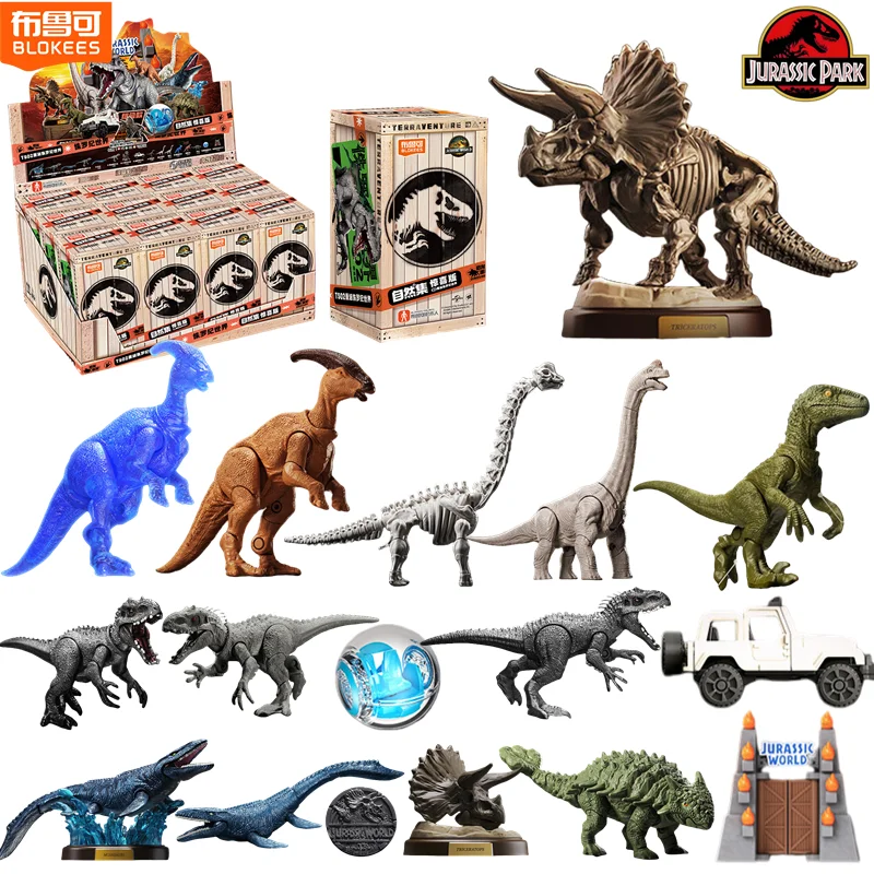 BLOKEES Jurassic World 12pcs 1/7 Scale Action Figures