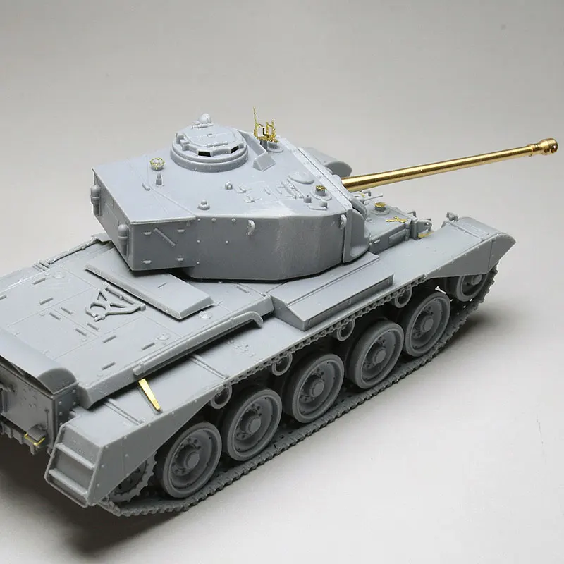 Kit de modelo de tanque de montagem modelo Vespid VS 720002   Tanque cruzador britânico A-34 Comet Mk 1A 1/72