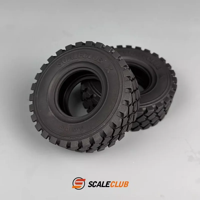 Scaleclub Model 1/14 95MM Diameter Off-road Truck off-road Trailer Band Militaire Vrachtwagen Band Voor Auto onderdelen Rc Truck Trailer