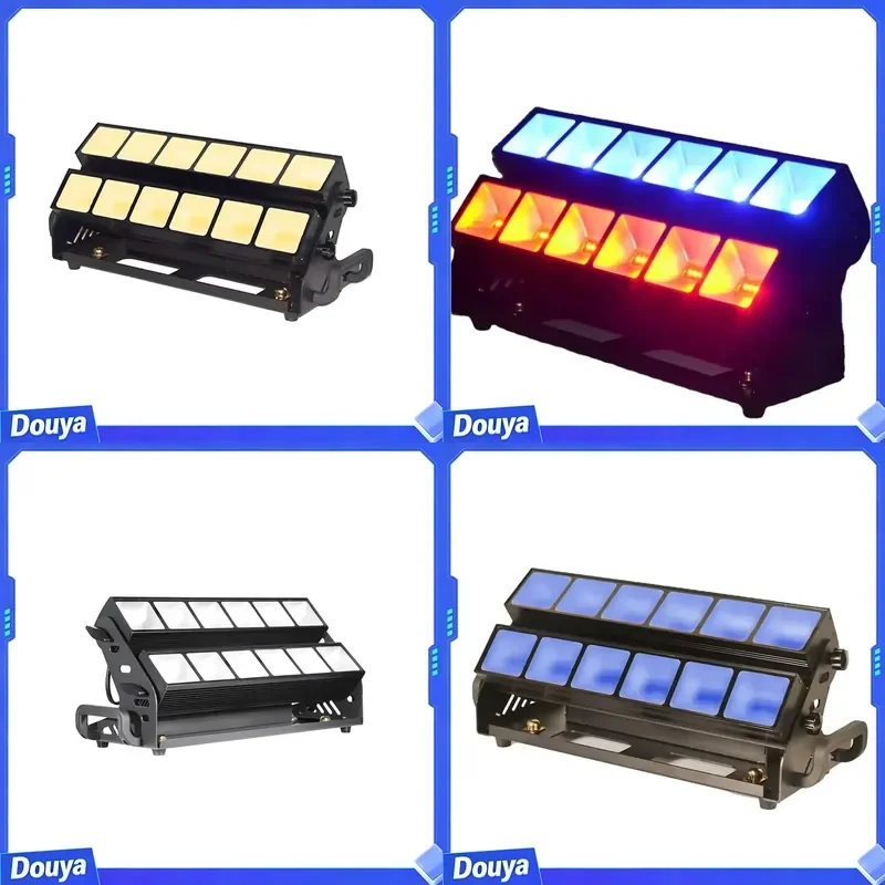 Professional 360W LED Cyclorama Light-Variable CCT & Cool White DMX512 Control 16-bit Dimming for Film Production & Large