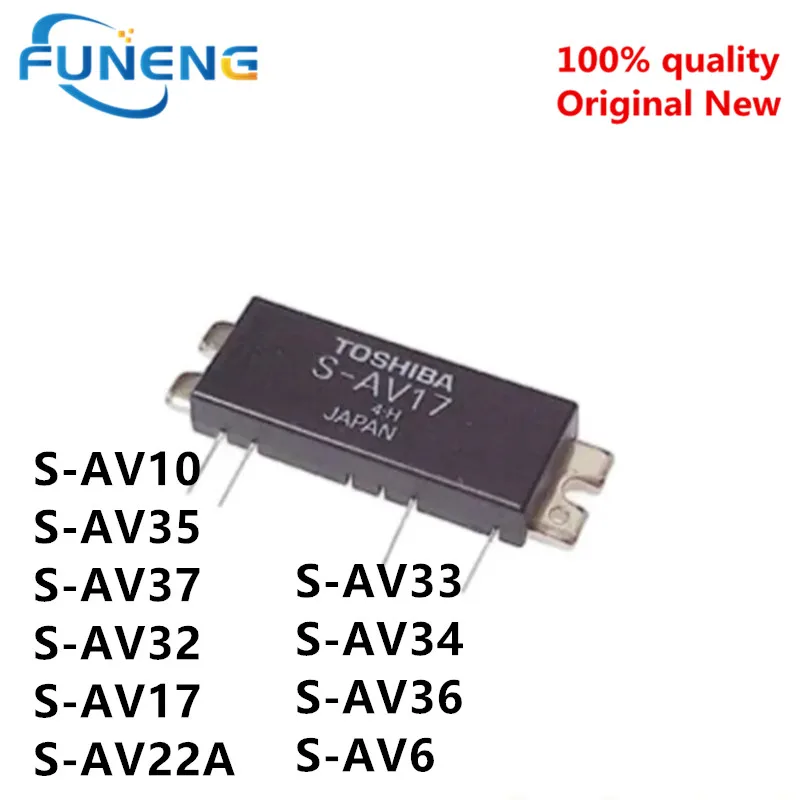 

5PCS S-AV17 S-AV10 S-AV22A S-AV32 S-AV33 S-AV34 S-AV37 S-AV35 S-AV36 S-AV6 RF Amp Single Power VHF 50W FM AMPLIFIER MODULE HAM